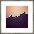 Sunset On The Eve Of The Fourth Of Framed Print