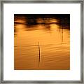 Sunset On The Water 2 Framed Print