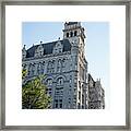 Sunset On Trump International Hotel Framed Print