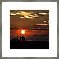 Sunset One Framed Print