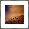 Sunset Over Bass Pro Shop In Memphis Tennessee Framed Print
