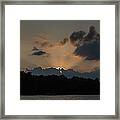 Sunset Over Wilderness Point Framed Print