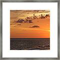 Sunset Panama City Florida Framed Print