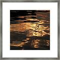 Sunset Reflection Framed Print