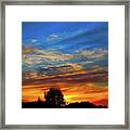 Sunset Solstice Framed Print