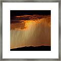 Sunset Thunderstorm Framed Print