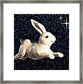 Super Bunny Framed Print