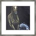 Surf Runner Framed Print