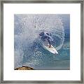 Surfin The Sky 01 Framed Print