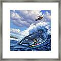 Surf's Up Framed Print