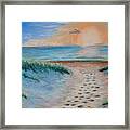 Surfside Beach Fl Framed Print