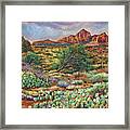 Surrounded By Sedona Framed Print
