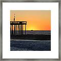 Surrounded By Sunrise Framed Print