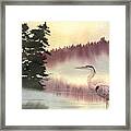 Surveyor Of The Morning Framed Print