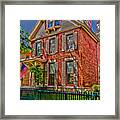 Susan B Anthony House Framed Print