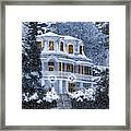 Susanville Elks Lodge At Christmas Framed Print