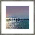 Susquehanna River Bridge Framed Print