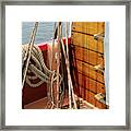 Swab The Deck Framed Print