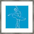 Swan Lake Dance Framed Print