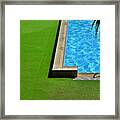 Swimming Pool Framed Print