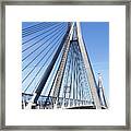 Sydney Bridges Framed Print