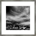 Sydney Skyline With Dramatic Sky Framed Print