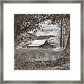 T.a. Moulton Barn Framed Print