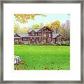 Taborton Lodge Framed Print
