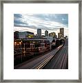 Tacoma Exit Here Framed Print