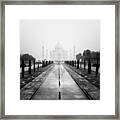 Taj Mahal Iii Framed Print