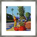 Take A Daily Walk Framed Print