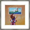 Take Me With You Framed Print
