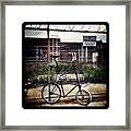 Tall Bike Framed Print