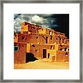 Taos Pueblo Framed Print