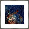 Tarantula Nebula Triptych 3 Framed Print