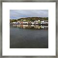Tarbert Harbour - Panorama Framed Print