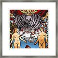 Tarot Gold Edition - Major Arcana - The Lovers Framed Print