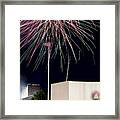 Taste Of Dallas 2015 Fireworks Framed Print