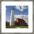 Tawas Point Lighthouse Framed Print