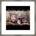 Taxi For Two Framed Print