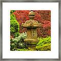 Tea Garden Framed Print