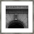Telephone Building In New York City Framed Print