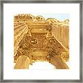Temple Of Bacchus Framed Print