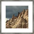 Tent Rocks Framed Print