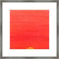 Tequila Sunrise Framed Print