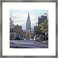 Terminal Tower Framed Print