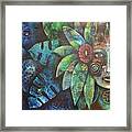 Terra Pacifica By Reina Cottier Nz Artist Framed Print