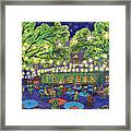 Terrace At Memorial Union - Univ Of Wisc - Madison Framed Print