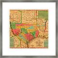 Texas 1835 By J. H. Young Framed Print