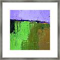 Textured Square No. 4 Framed Print